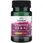 Vitamins D3 & K2 - 2,000 IU & 75 mcg