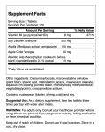 Lecithin, Kelp, B-6 und Apfelessig