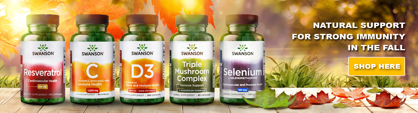 Vitamins And Supplements Natural Health Products Swanson Health   Slider1629246 