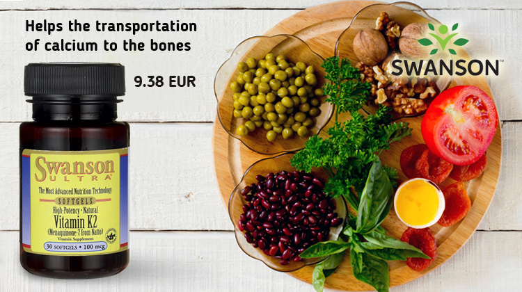 Complément Alimentaire Swanson Vitamine K2 MK7 50 Mcg - Boîte De 30 Capsules, Neuf, Pour La Santé Osseuse Et Cardiaque
