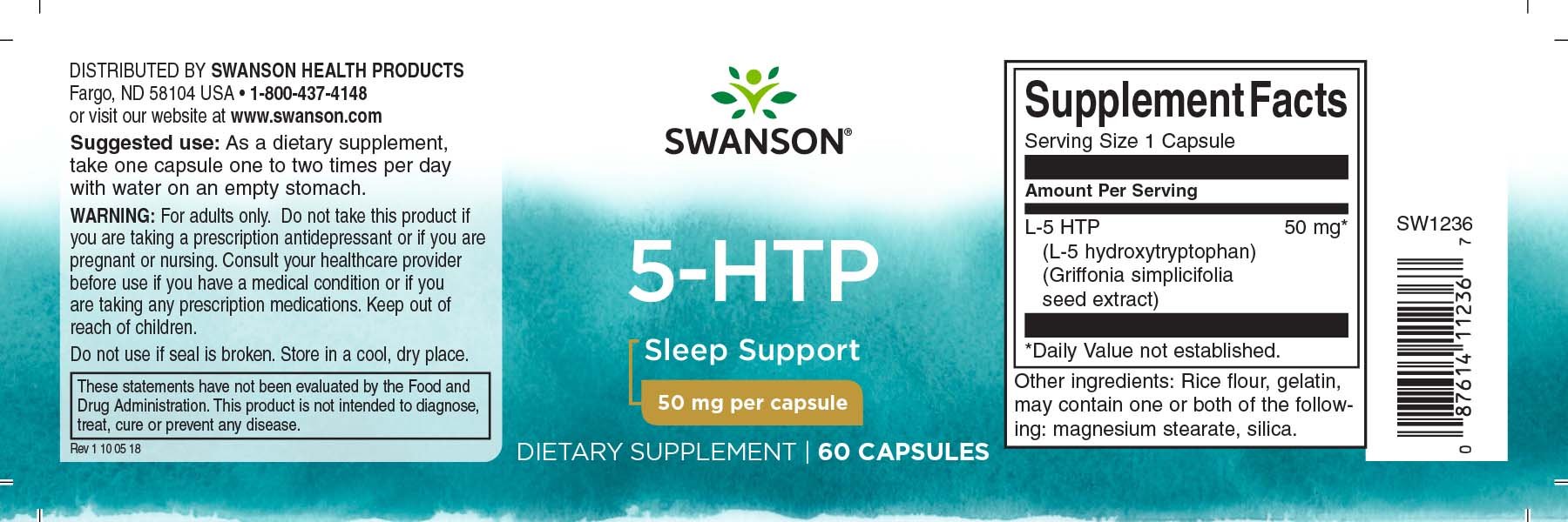 5-HTP | Swanson Health Products Europe