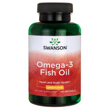 Lemon Flavour Omega-3 Fish Oil