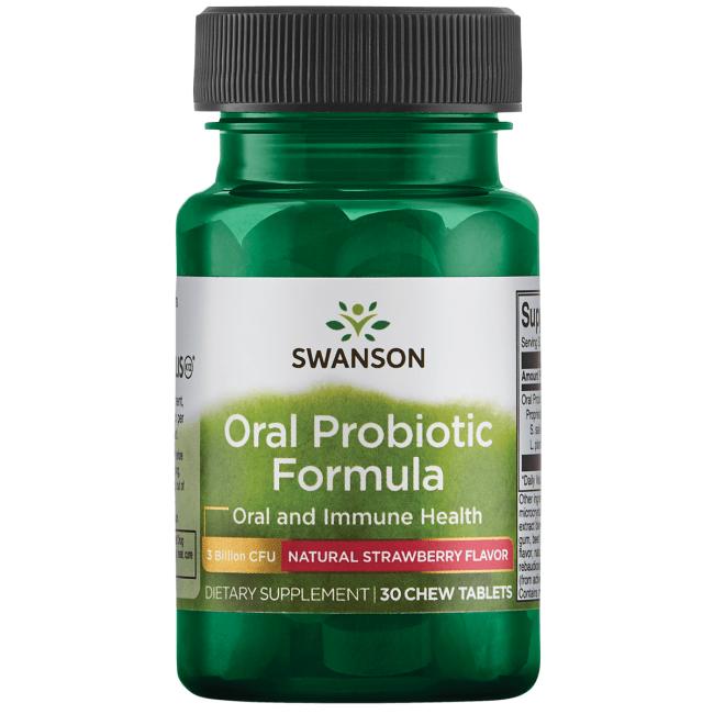 Oral Probiotic Formula Natural Strawberry Flavor