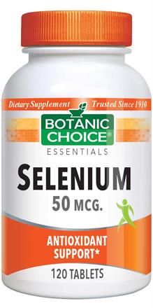Selenium 50 mcg.
