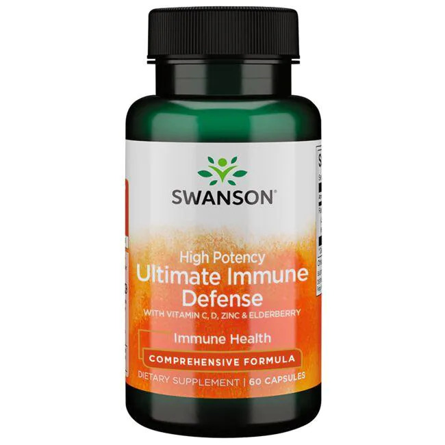 High Potency Ultimate Immune Defense with C, D, Zinc & Elderberry