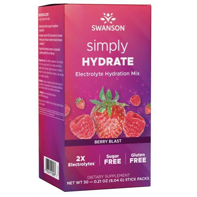 simply HYDRATE Electrolyte Hydration Mix - Berry Blast