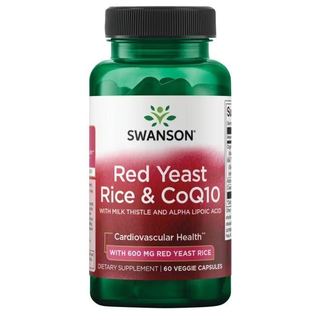 Red Yeast Rice & CoQ10 with Milk Thistle and Alpha Lipoic Acid