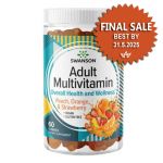 Adult Multivitamin Gummies - Peach, Orange & Strawberry