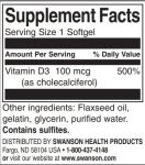 Vitamin D3 4,000 IU (100 mcg) 90 Softgels