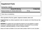 Bacopa Monniera 10:1 Extract